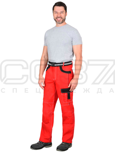 брюки-Имидж-красный-1