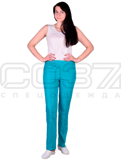 брюки-бирюза-1