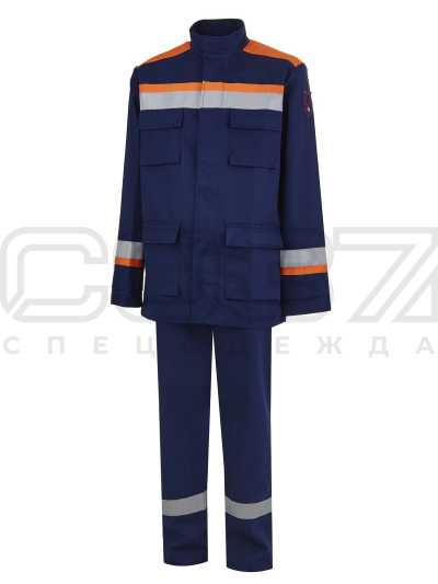 Костюм защитный от электродуги мужской Энергия тип А (куртка+брюки) (2)