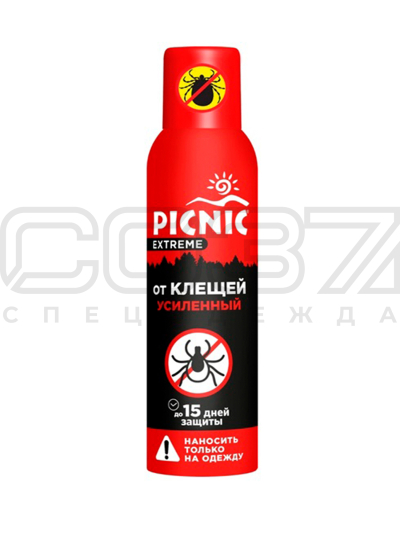 Picnic Extreme Аэрозоль от клещей защита 15 суток 150мл